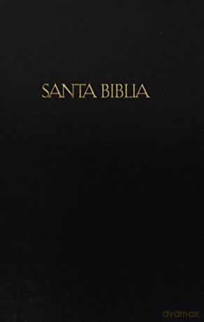 RVR 1960/KJV Biblia Bilingue Letra Grande, negro tapa dura [KSIĄŻKA]