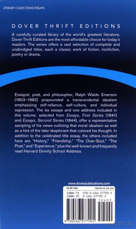 Self Reliance (Dover Thrift Editions) - Ralph Waldo Emerson [KSIĄŻKA]