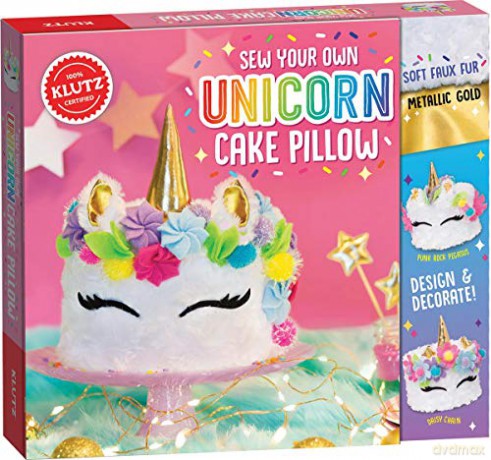 Sew Your Own Unicorn Cake Pillow (Klutz) - Editors of Klutz [KSIĄŻKA]