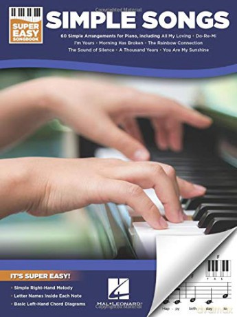 Simple Songs Super Easy Songbook. Piano. [KSIĄŻKA]