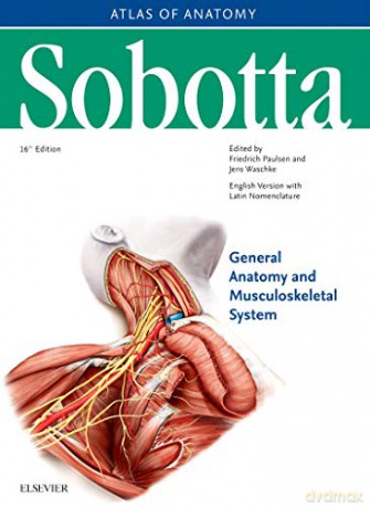 Sobotta Atlas of Anatomy, Vol.1, 16th ed., English/Latin: General Anatomy and Musculoskeletal System - Friedrich Paulsen [KSIĄŻKA]