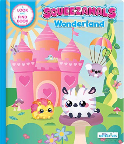Squeezamals: Wonderland (Little Detectives): A Look-and-Find Book (Squeezamals: Little Detectives) - Marine Guion [KSIĄŻKA]