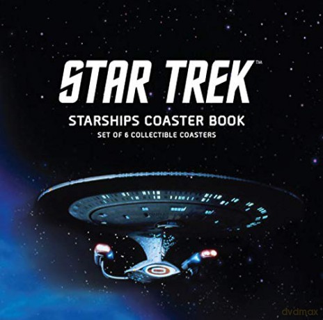 Star Trek Starships Coaster Book: Set of 6 Collectible Coasters - Chip Carter [KSIĄŻKA]
