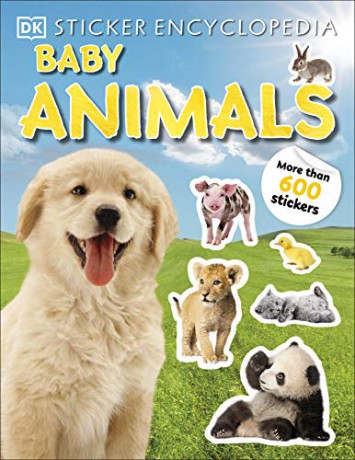 Sticker Encyclopedia Baby Animals: More Than 600 Stickers [KSIĄŻKA]