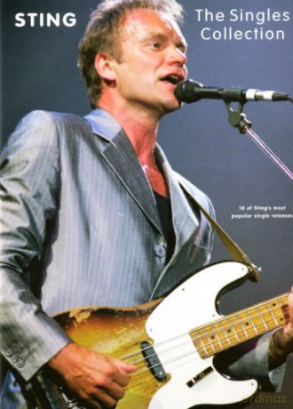 Sting-The Singles Collection-Piano/Vocal/Guitar-Music Book [KSIĄŻKA]