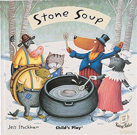 Stone Soup (Flip-Up Fairy Tales) - Jess Stockham [KSIĄŻKA]