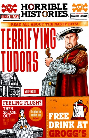 Terrifying Tudors (Horrible Histories) - Terry Deary [KSIĄŻKA]