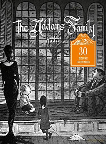 The Addams Family: 30 Deluxe Postcards - Chas Addams [KSIĄŻKA]