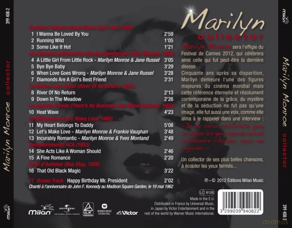 Marilyn Monroe: Collector [CD]