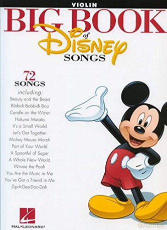 The Big Book Of Disney Songs - Violin [KSIĄŻKA]