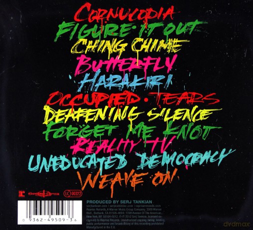 Serj Tankian: Harakiri [CD]