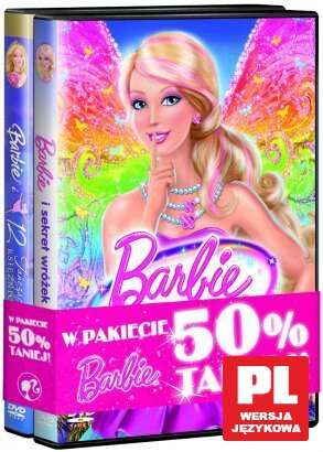 Barbie i sekret wróżek / Barbie i 12 tańczących księżniczek [BOX] [2DVD]