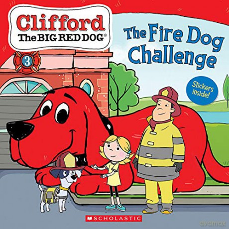 The Fire Dog Challenge (Clifford) - Meredith Rusu [KSIĄŻKA]