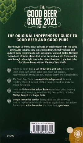 The Good Beer Guide 2021: Find the best pubs in the UK selected by CAMRA members [KSIĄŻKA]