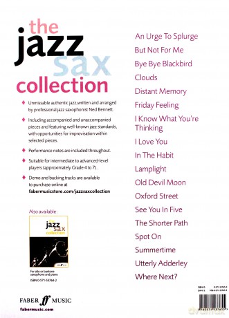 The Jazz Sax Collection: (Tenor or Soprano Saxophone): For Tenor or Soprano Saxophone (Faber Edition: Jazz Sax Collection) [KSIĄŻKA]