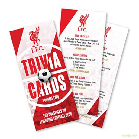 The Official Liverpool FC Trivia Cards 2020/21 [KSIĄŻKA]