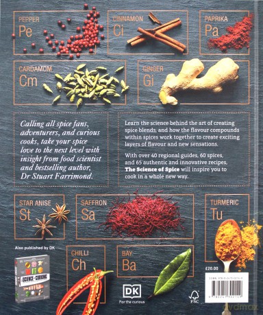 The Science of Spice: Understand Flavour Connections and Revolutionize your Cooking - Dr. Stuart Farrimond [KSIĄŻKA]