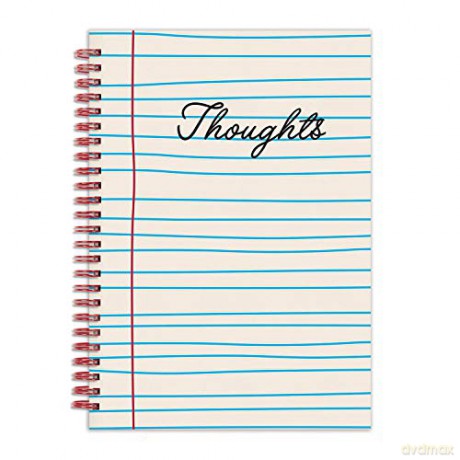 Thoughts 6 x 8" Wire-O Journal [KSIĄŻKA]