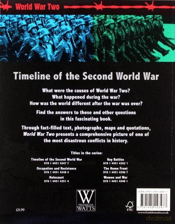 Timeline of the Second World War (World War Two) - Simon Adams [KSIĄŻKA]