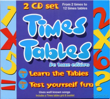 Times Tables [2CD Set With Booklet] [KSIĄŻKA]
