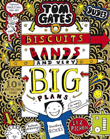 Tom Gates: Biscuits, Bands and Very Big Plans - Liz Pichon [KSIĄŻKA]