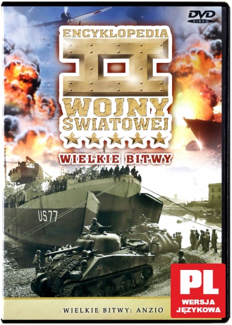 Encyklopedia II Wojny Światowej 57: Wielkie bitwy - Anzio [DVD]