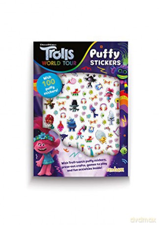 Trolls 2: Puffy Sticker Book [KSIĄŻKA]
