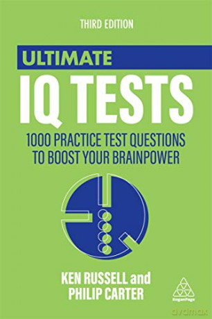 Ultimate IQ Tests: 1000 Practice Test Questions to Boost Your Brainpower (Ultimate Series) - Ken Russell [KSIĄŻKA]