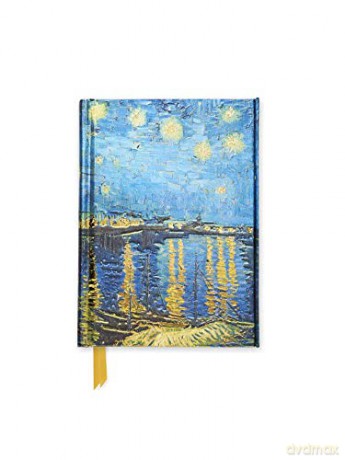 Van Gogh Starry Night over the Rhone (Foiled Pocket Journal) (Flame Tree Pocket Books): 1 (Flame Tree Pocket Notebooks, 1) [KSIĄŻKA]