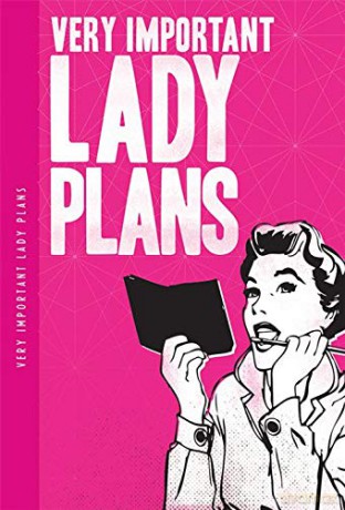 Very Important Lady Plans Large A5 Notebook [KSIĄŻKA]