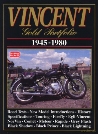 Vincent Gold Portfolio 1945-1980 (Brooklands Books Road Test Series) (Gold Portfolio Series) [KSIĄŻKA]