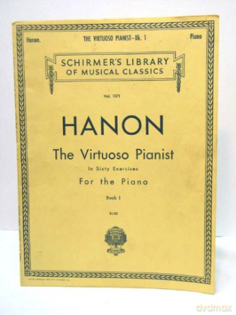Virtuoso Pianist in Sixty Exercises - C. L. Hanon [KSIĄŻKA]