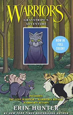 Warriors: Graystripe's Adventure: The Lost Warrior, Warrior's Refuge, Warrior's Return (Warriors Manga) - Erin Hunter [KSIĄŻKA]