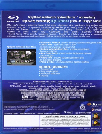 X-Men: Ostatni bastion [Blu-Ray]