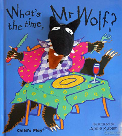 What's the Time, Mr Wolf (Finger Puppet Books) - Annie Kubler [KSIĄŻKA]
