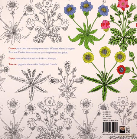 William Morris (Art Colouring Book): Make Your Own Art Masterpiece (Colouring Books) - Daisy Seal [KSIĄŻKA]