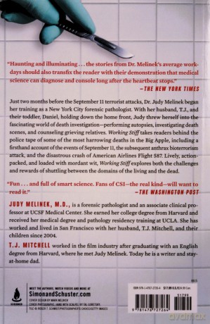 Working Stiff: Two Years, 262 Bodies, and the Making of a Medical Examiner - Judy Melinek [KSIĄŻKA]