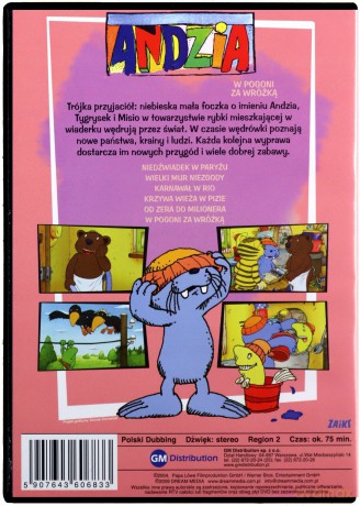 Andzia - W pogodni za wróżką [DVD]