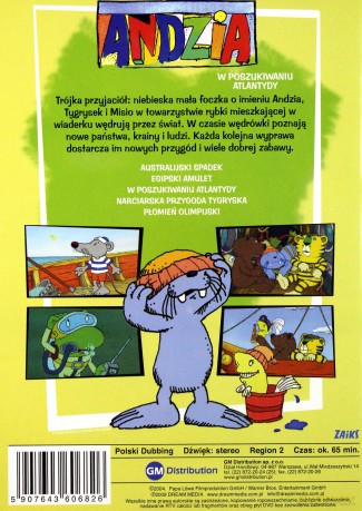 Andzia - W poszukiwaniu Atlantydy [DVD]