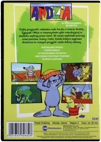Andzia - W poszukiwaniu Atlantydy [DVD]