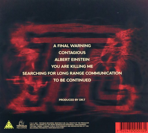 Mustasch: A Final Warning Chapter One  [CD]