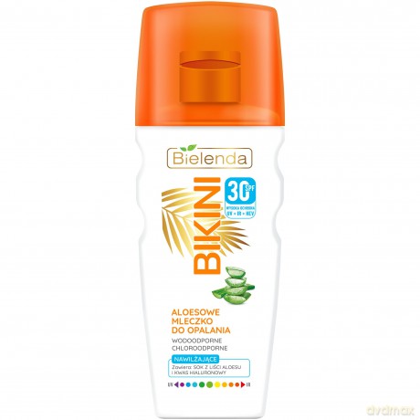 Bielenda Bikini Mleczko aloesowe do opalania SPF30 200ml
