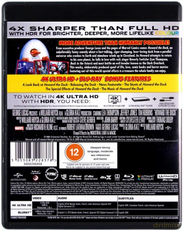 Howard The Duck (Kaczor Howard) [Blu-Ray 4K]+[Blu-Ray]