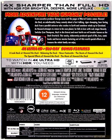 Howard The Duck (Kaczor Howard) [Blu-Ray 4K]+[Blu-Ray]