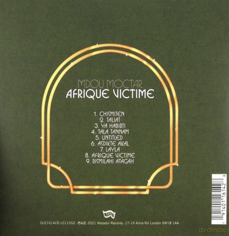 Mdou Moctar: Afrique Victime [CD]