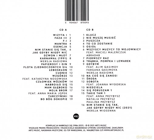 Voo Voo: Nabroiło się (1986-2021) [2CD]