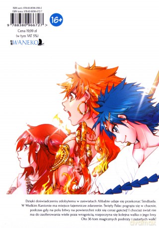 Magi: Labyrinth of Magic (Tom 36) - Shinobu Ohtaka [KOMIKS]
