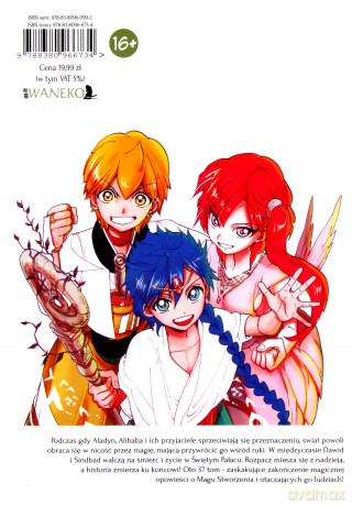 Magi: Labyrinth of Magic (Tom 37) - Shinobu Ohtaka [KOMIKS]
