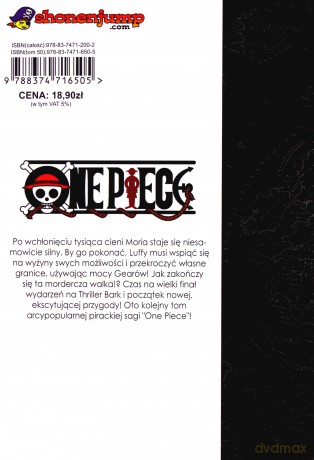 One Piece (Tom 50) - Eiichiro Oda [KOMIKS]