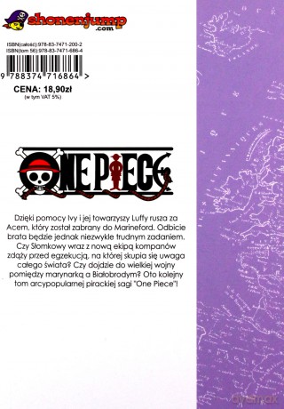 One Piece (Tom 56) - Eiichiro Oda [KOMIKS]